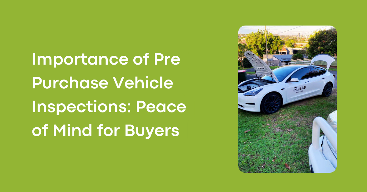 Pre-Purchase Inspections