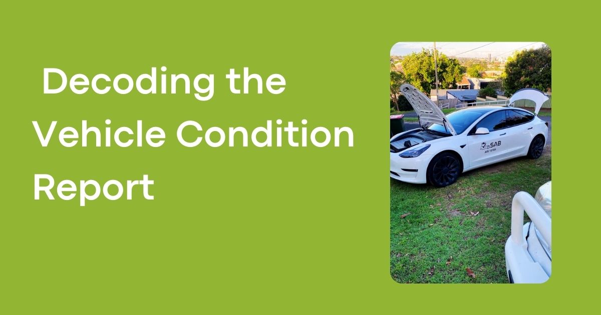  Decoding the Vehicle Condition Report